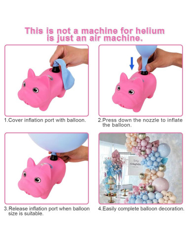 Kit de Arco de Globos Chamvis con Bomba Eléctrica Ajustable