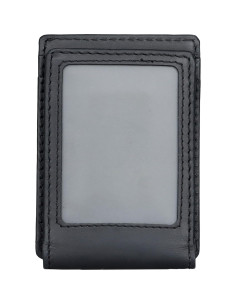 Cartera delgada RFID para hombres Levi's - Negro 2