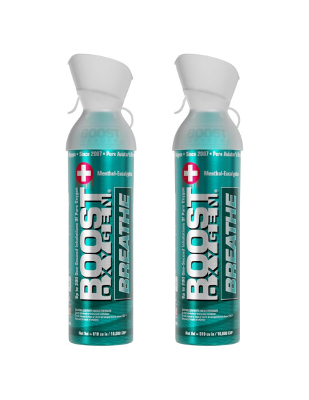 Aumento Oxígeno 10L Lata Eucalipto - Paquete de 2