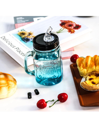 Pico Vertedor para Frascos Mason 70mm - 10 Pack Negro