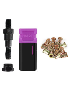 Kit de Tuercas de Remache NEXTACK M14 1/4-20 con 20 Rivnuts