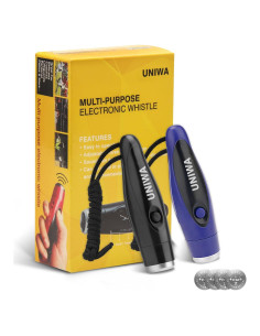 Silbatos Electrónicos UNIWA, Paquete de 2, 3 Tonos, 120dB