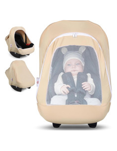 Funda para Asiento de Auto Metplus Cereal 2-en-1 para Bebé