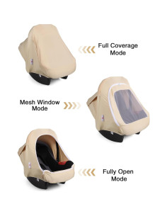 Funda para Asiento de Auto Metplus Cereal 2-en-1 para Bebé 2