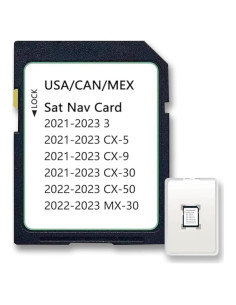 Tarjeta SD de Navegación Mazda 2021-2023 - Mapas USA, CAN, MEX