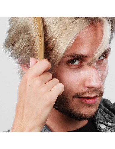 Cepillo de Cerdas de Jabalí BOMEIYI Mediano para Cabello Fino