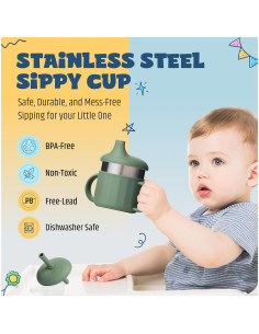 Vaso Antifugas Jumble Dream 207ml Acero Inoxidable Luna Azul 2