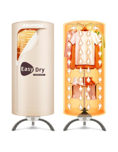 Secadora de Ropa Portátil Rolitwils GR992 900W Compacta