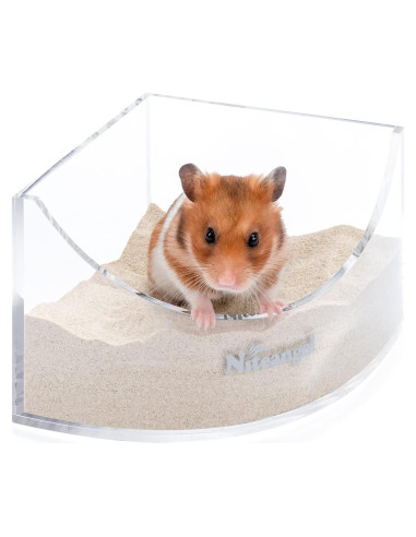 Caja de Baño de Arena Niteangel para Hámsters y Mascotas Pequeñas