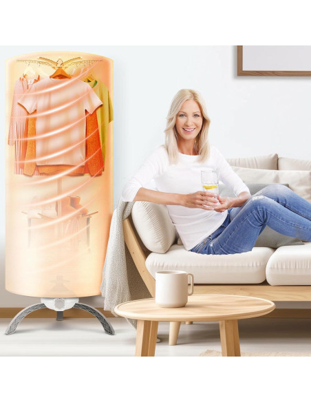 Secadora de Ropa Portátil Rolitwils GR992 900W Compacta