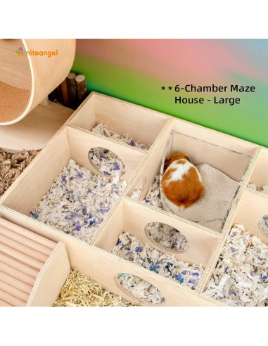 Caja de Baño de Arena Niteangel para Hámsters y Mascotas Pequeñas