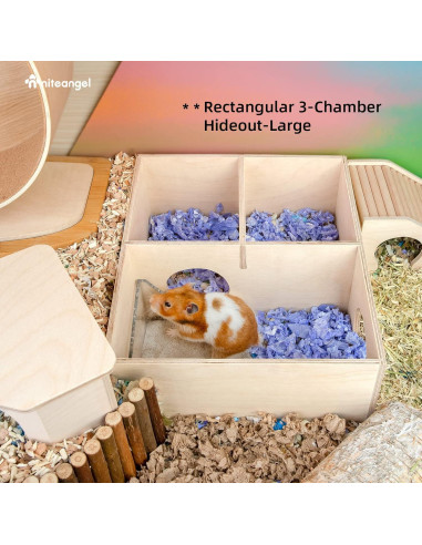 Caja de Baño de Arena Niteangel para Hámsters y Mascotas Pequeñas
