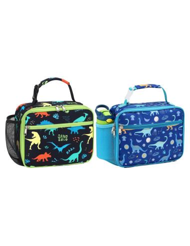 Bolsa de Almuerzo Aislada Bagseri para Niños - Dinosaurio