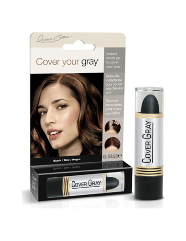 Tinte Toque Rápido Cubrir Tu Cabello Gris - Negro 1 Cuenta