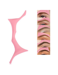 Plantillas de Cejas de Silicona HOSAILY 6 Formas Reutilizables