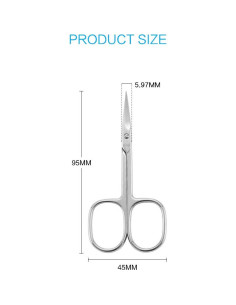 Tijeras de Uñas LIVINGO Premium Acero Inoxidable 8.9 cm 2