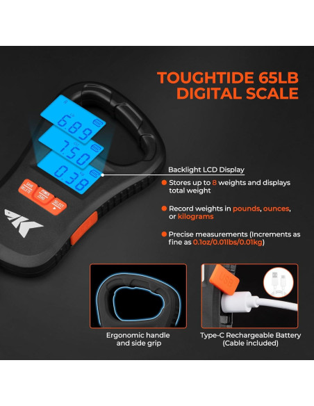 Kit de Herramientas de Pesca KastKing ToughTide 5 Piezas