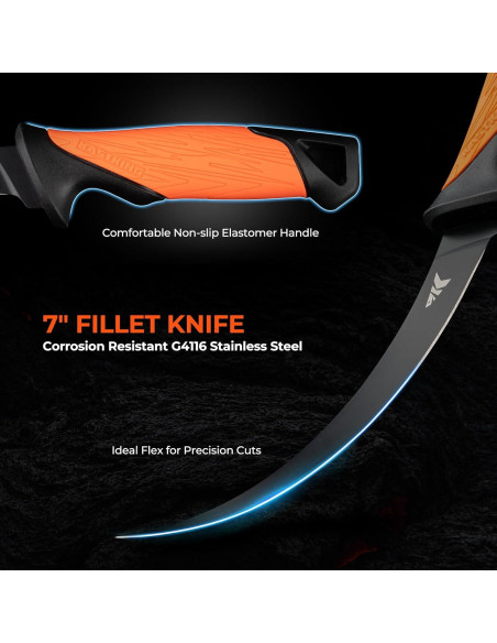 Kit de Herramientas de Pesca KastKing ToughTide 5 Piezas