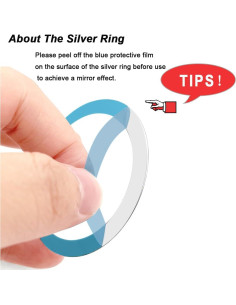 Anillos Metálicos Universales IOUALEY para Carga Inalámbrica 2