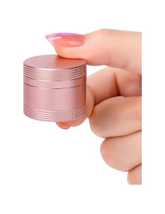 Estuche para Pastillas Pequeño SOBAHIDO - Metal Impermeable Rosa