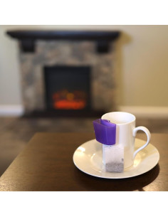 Soporte para Bolsa de Té en Taza Iconikal 4-Pack Multicolor 2