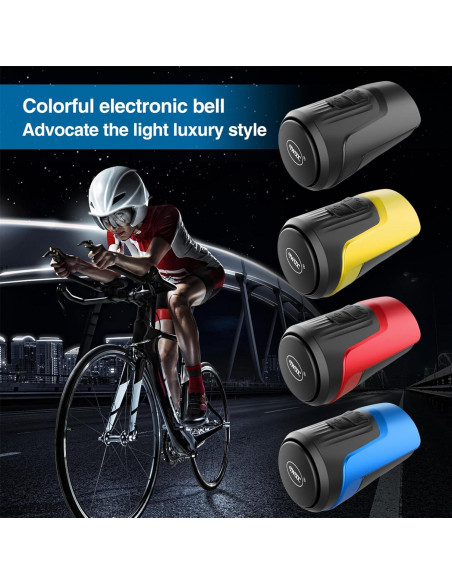 Bocina Eléctrica para Bicicleta Phidinova 125dB Impermeable