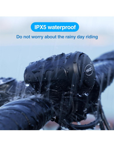 Bocina Eléctrica para Bicicleta Phidinova 125dB Impermeable