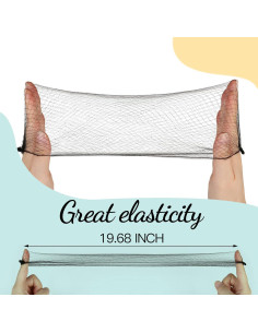 Juego de Redes para el Cabello FANDAMEI - 20 Unidades Invisibles y 40 Pasadores 2