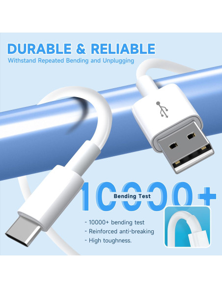 Cable de Alimentación USB A a USB-C 5M ANLINK para Cámaras