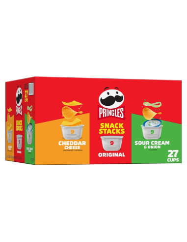 Pringles Snacks Crujientes Variados 19.3oz - 3 Sabores