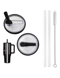 Juego de 2 tapas HydroJug 40 oz Rimoleur a prueba de derrames
