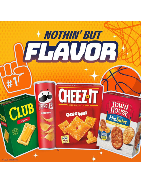 Pringles Snacks Crujientes Variados 19.3oz - 3 Sabores