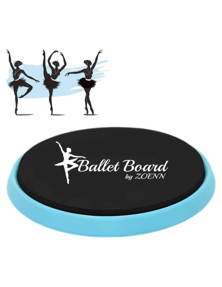 Tablero de Giro ZOENN para Danza y Patinaje - Azul