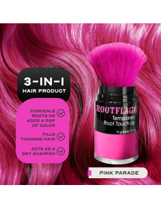 Tinte Temporal para Cabello Rosa Rootflage - 60 Aplicaciones 2