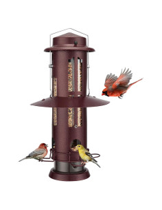 Comedero para Aves Kingsyard Metalico Antiardillas 1.13kg