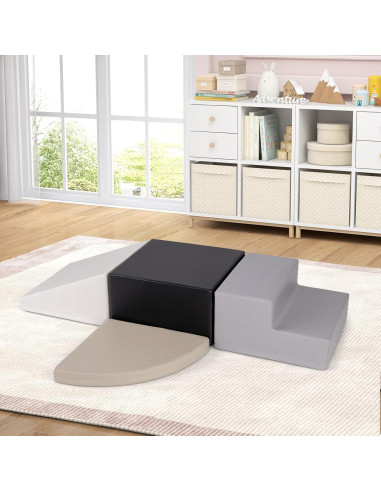 Conjunto de Juego Suave Costzon 4 Piezas Bloques de Espuma