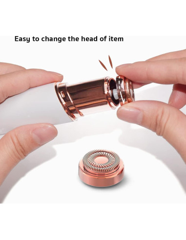 Cabezas de Reemplazo Tuokiy para Removedor de Vello Facial Flawless Gen 2 - Paquete de 4