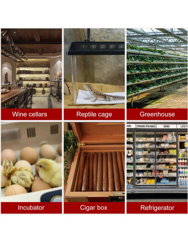 Registrador de Temperatura Bluetooth APRVTIO TE-B2 con App