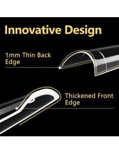 Kit de Consejos de Uñas Acrílicas Yokilly 1000 PCS con Pegamento 2