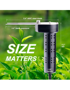 Tijeras Eléctricas de Jardín LWLONGWEI LW-1312 con Control de Velocidad 2