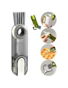 Cepillo de Limpieza 3 en 1 ARAINY para Botellas y Tazas