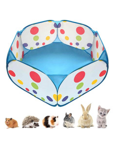 Parque de Juegos Plegable para Mascotas HL Azul XS 0.85m