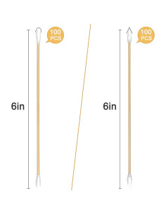 Bastones de Limpieza de Armas Eyxformula 200 Pcs 15 cm 2