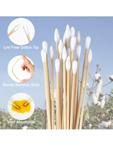 Bastones de Limpieza de Armas Eyxformula 200 Pcs 15 cm