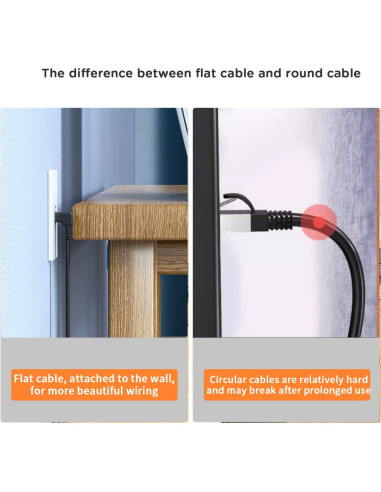 Cable Ethernet CAT 7 JUXIN 0.91M 90 Grados 10Gbps Blindado