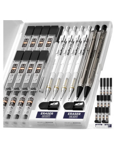 Conjunto de lápices mecánicos Nicpro 31 piezas 0.3-0.9mm