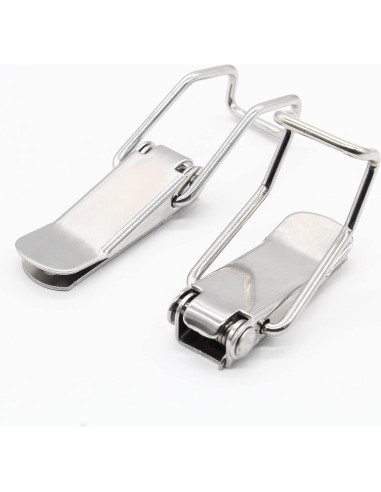 4 Pestillos de Resorte Acero Inoxidable 304 73mm Cionyce