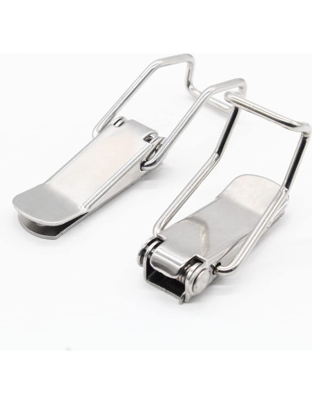 4 Pestillos de Resorte Acero Inoxidable 304 73mm Cionyce