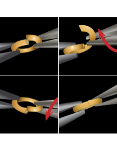 Anillas Abiertas The Beadsmith 4mm Doradas 50 Piezas 2