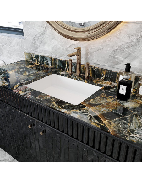 Papel Contacto de Mármol Dorado Pizarra VEELIKE 39.88x299.72cm